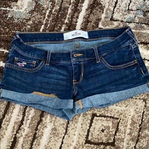 Hollister denim shorts